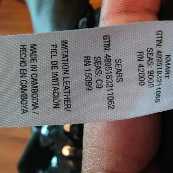 Back and silver handbag - Picture 2 of 6